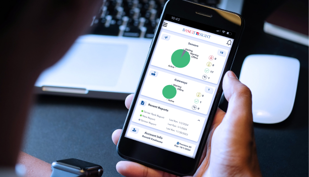 Preview of Bassett4Sight a network of IoT managed sensors for asset monitoring